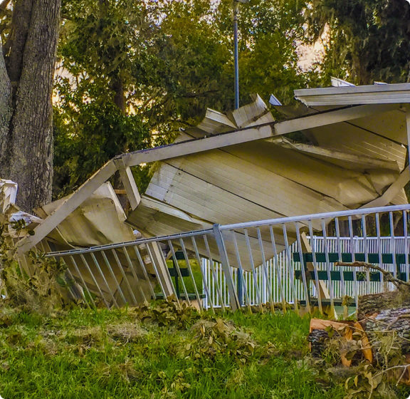 wind damage